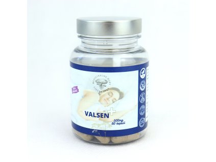 Valsen Plus, 60 vegánskych kapsúl, úzkosť, depresia, PMS, bolestivá menštruácia