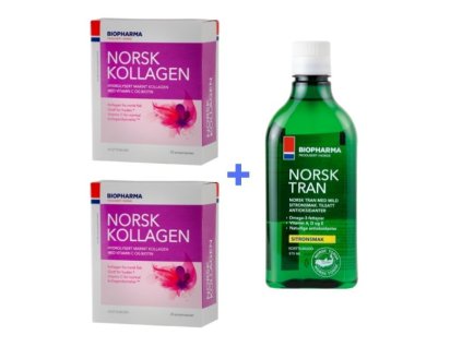 Balicek norsk kolagen + rybi olej