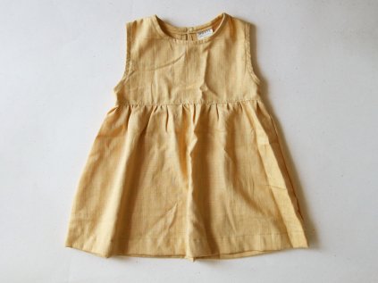 lněné šaty yellow mellow