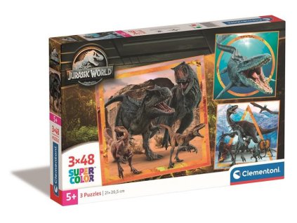 puzzle 3x48 jurass. world 32740