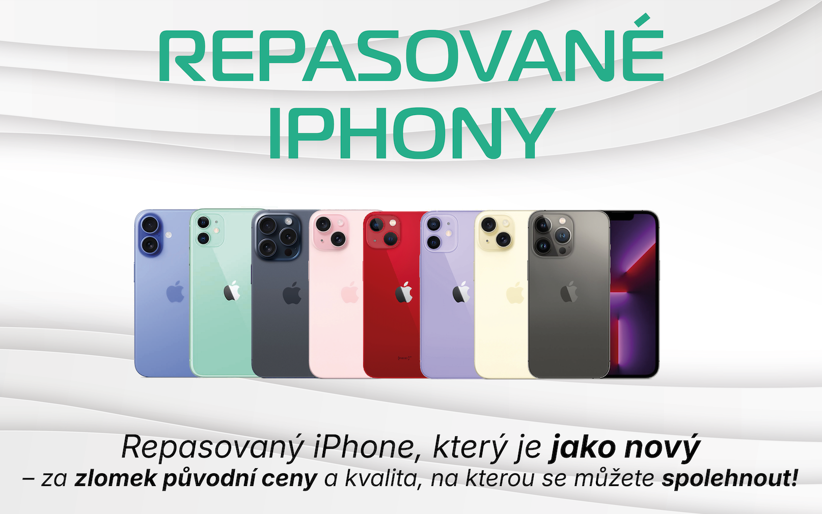 Repasované iphony v Kolíně