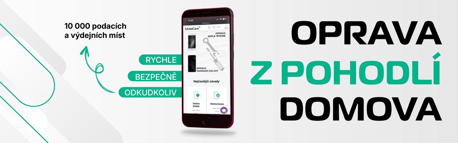 Oprava telefonu z pohodlí domova