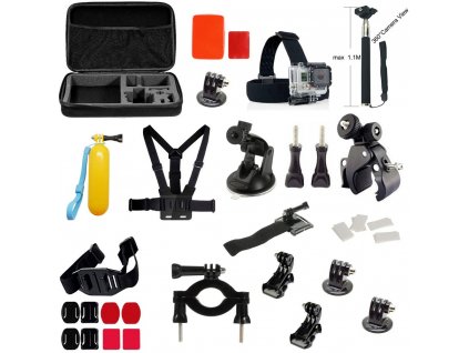 Sada příslušenství pro GoPro - 39-in-1 Outdoor Accessories Kit