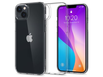 Ochranný kryt pro iPhone 14 PLUS - Spigen, Air Skin Hybrid Crystal Clear