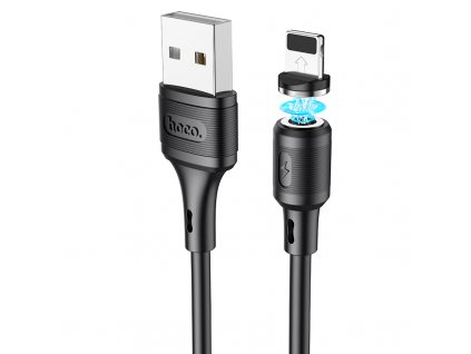 Magnetický kabel USB-A/Lightning pro iPhone a iPad - Hoco, X52 Sereno Black