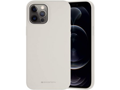 Ochranný kryt pro iPhone 12 Pro MAX - Mercury, Silicone Stone