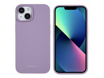 Ochranný kryt pro iPhone 14 PLUS - Mercury, Silicone Purple
