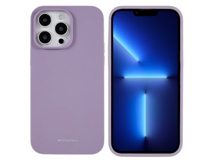 Ochranný kryt pro iPhone 14 Pro - Mercury, Silicone Purple