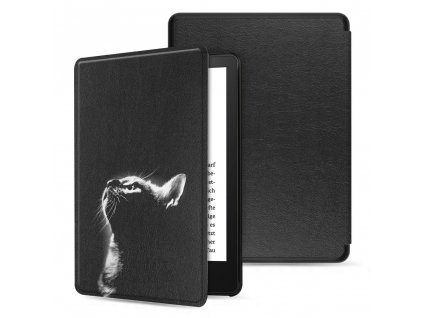 Pouzdro na Kindle 11 (2022) - Tech-Protect, SmartCase Black Cat