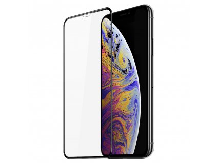 Ochranné tvrzené sklo pro iPhone X / XS - DuxDucis, Full Glass Black