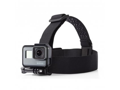Čelenka na hlavu pro GoPro HERO - Tech-Protect, Headstrap Black