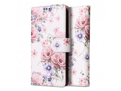 Ochranné pouzdro pro Samsung Galaxy A13 LTE - Tech-Protect, Wallet Blossom Flower