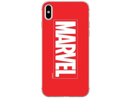 Ochranný kryt pro iPhone XS / X - Marvel, Marvel 001 Red