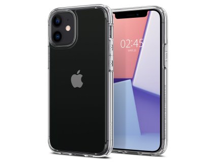 Ochranný kryt na iPhone 12 mini - Spigen, Ultra Hybrid Crystal