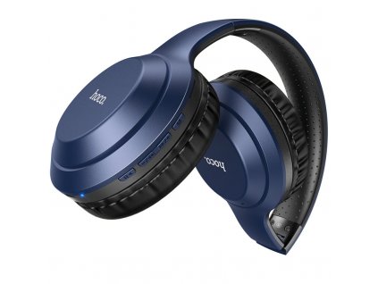 Bezdrátová náhlavní sluchátka - Hoco, W30 FunMove Blue
