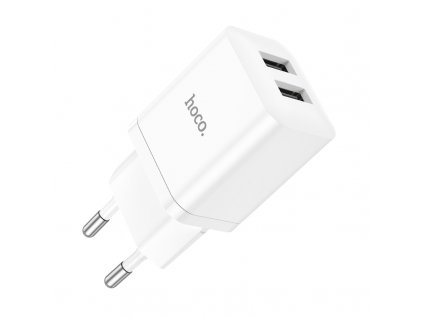 Nabíjecí USB adaptér do sítě - Hoco, N25 Maker White