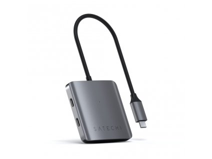 Redukce / adaptér - Satechi, 4 Port USB-C Hub