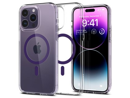 Ochranný kryt pro iPhone 14 Pro - Spigen, Ultra Hybrid Mag Deep Purple