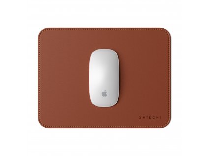 Podložka pod myš - Satechi, Eco Leather Mouse Pad Brown