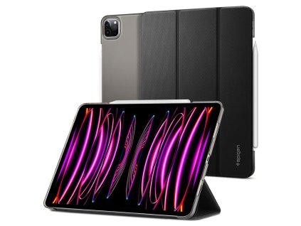 Pouzdro / kryt pro iPad Pro 12.9 (2022/2021) - Spigen, Liquid Air Folio Black