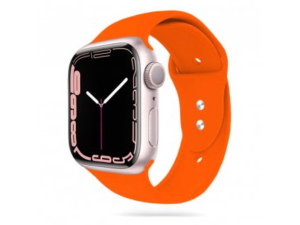 Řemínek pro Apple Watch 42mm / 44mm / 45mm / 49mm - Tech-Protect, Iconband Orange