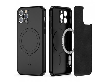 Ochranný kryt pro iPhone 12 Pro MAX - Tech-Protect, Icon MagSafe Black