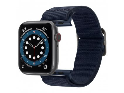 Řemínek pro Apple Watch 42mm / 44mm / 45mm / 49mm - Spigen, Fit Lite Navy