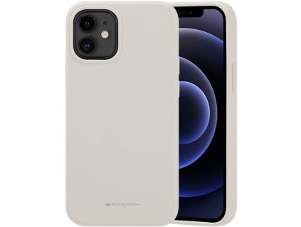 Ochranný kryt pro iPhone 12 mini - Mercury, Silicone Stone