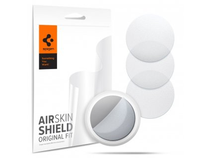 Sada ochranných fólií pro AirTag - Spigen, AirSkin Matte (4ks)