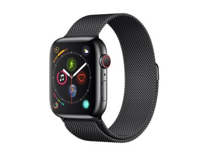 Řemínek pro Apple Watch 38mm / 40mm / 41mm - Devia, Milanese Black