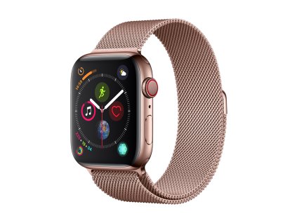 Řemínek pro Apple Watch 38mm / 40mm / 41mm - Devia, Milanese Rose