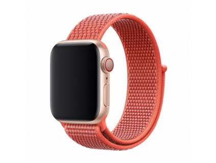 Řemínek pro Apple Watch 38mm / 40mm / 41mm - Devia, Sport3 Nectarine