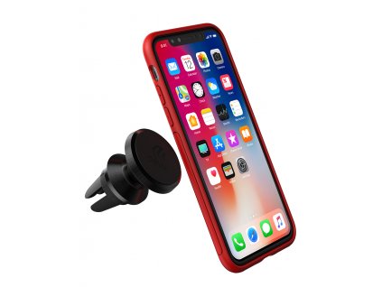 Magnetický držák do mřížky ventilace pro iPhone - Devia, Titan