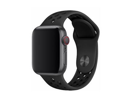 Řemínek pro Apple Watch 38mm / 40mm / 41mm - Devia, Sport2 Black