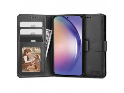 Ochranné pouzdro pro Samsung Galaxy A54 5G - Tech-Protect, Wallet 2 Black