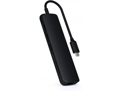 Redukce / adaptér - Satechi, USB-C Slim Multiport Black