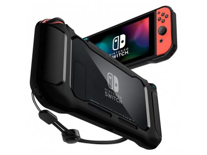 Ochranný kryt pro Nintendo Switch - Spigen, Rugged Armor Black