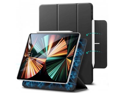 Ochranný kryt pro iPad Pro 12.9 (2022/2021/2020) - ESR, Rebound Magnetic Black