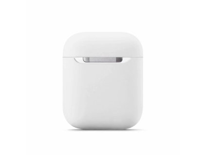 Gelový obal s poutkem pro AirPods 1/2 - Bílá
