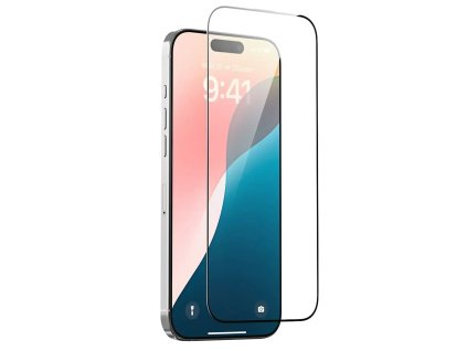 Devia ochranné sklo Van Series s aplikačním rámečkem pro iPhone 17 Pro Max Černá