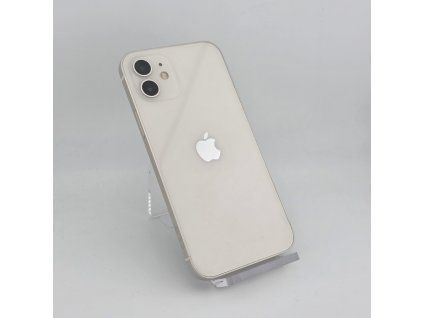 Apple iPhone 12 128GB - Bílá  Stav AB - Velmi dobrý