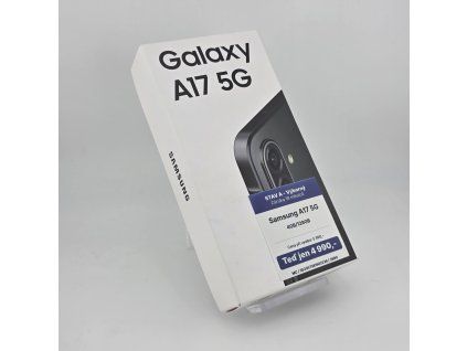 Samsung A17 5G 4GB/128GB - černá  Stav A - Výborný