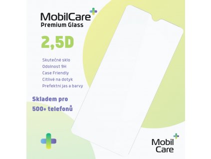 Tvrzené sklo 2,5D by MobilCare Premium iPhone 5S