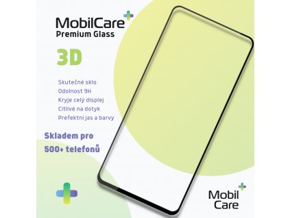 Tvrzené sklo 3D by MobilCare Premium Huawei P SMART 2019