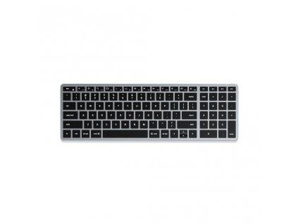 Bezdrátová klávesnice pro Mac - Satechi, Slim X2 Backlit Keyboard SpaceGray