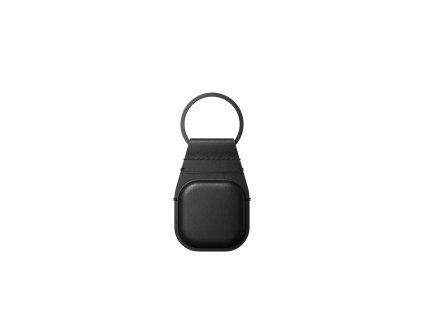 Klíčenka pro AirTag - Nomad, Leather Keychain Black