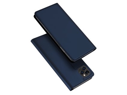 Knížkové pouzdro na iPhone 11 Pro MAX - DuxDucis, SkinPro Blue