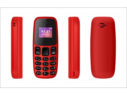 Mini mobilní telefon - L8STAR, BM105 Red