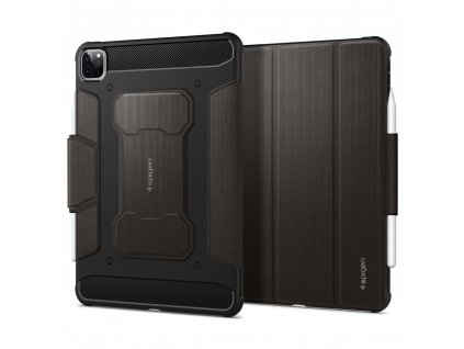 Odolné pouzdro pro iPad Pro 11 (2018/2020) - Spigen, Rugged Armor Pro Gunmetal