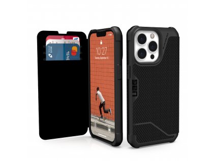 Ochranné pouzdro pro iPhone 13 Pro - UAG, Metropolis Kevlar Black